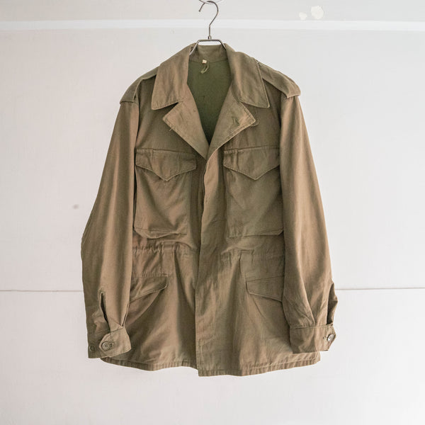1970s Norwegian military khaki brown field jacket