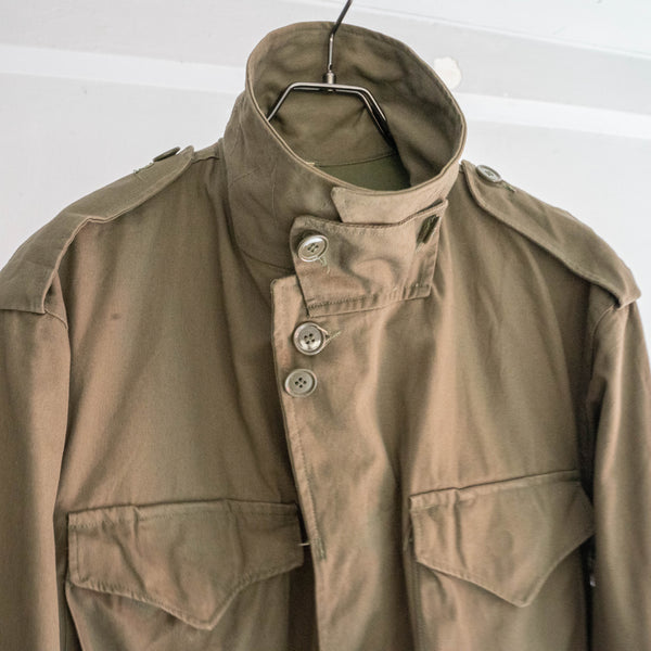 1970s Norwegian military khaki brown field jacket