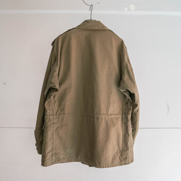 1970s Norwegian military khaki brown field jacket