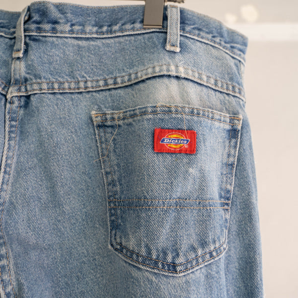2000s Dickies blue denim pants -good fade-