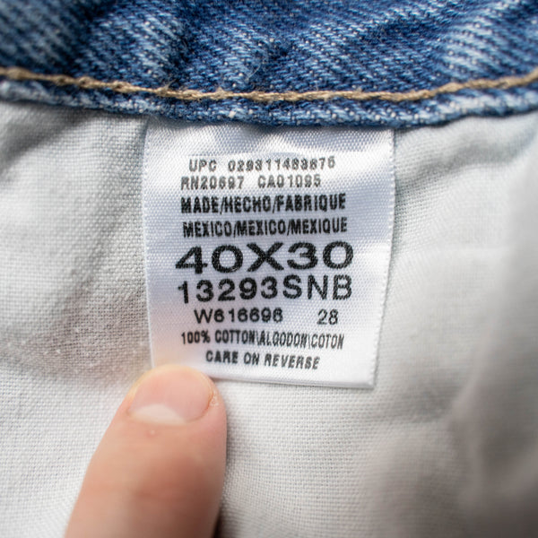2000s Dickies blue denim pants -good fade-