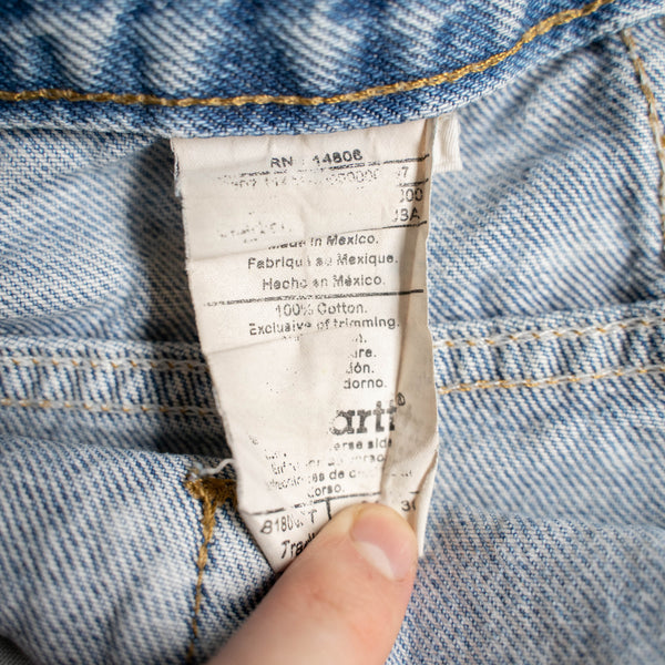 1990-00s Carhartt blue denim pants -good crush-