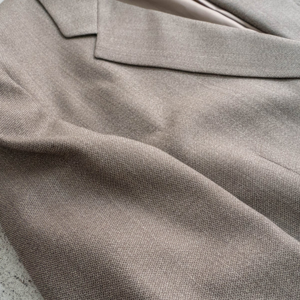 2000s Japan vintage brown based tailored jacket