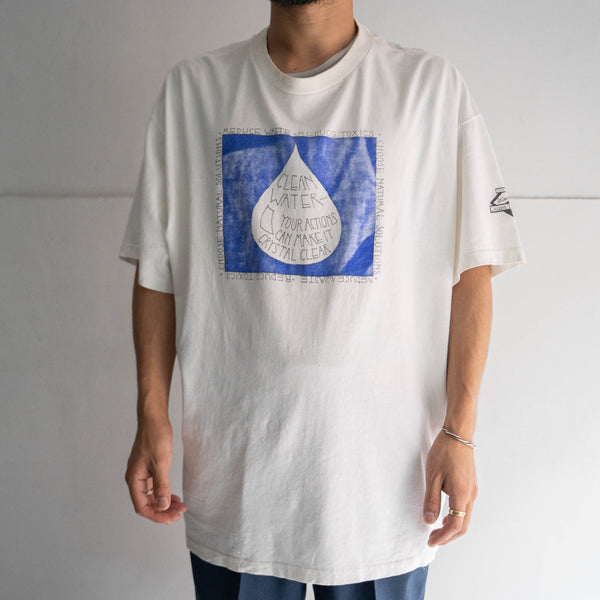 1990s environmental protection graphic Tee -single stitch-