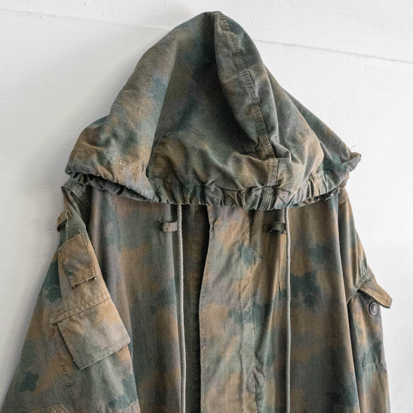 around 1960s German military blumentarn camouflage sniper jacket -over dyed-