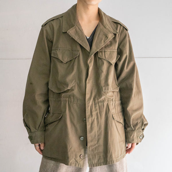 1970s Norwegian military khaki brown field jacket