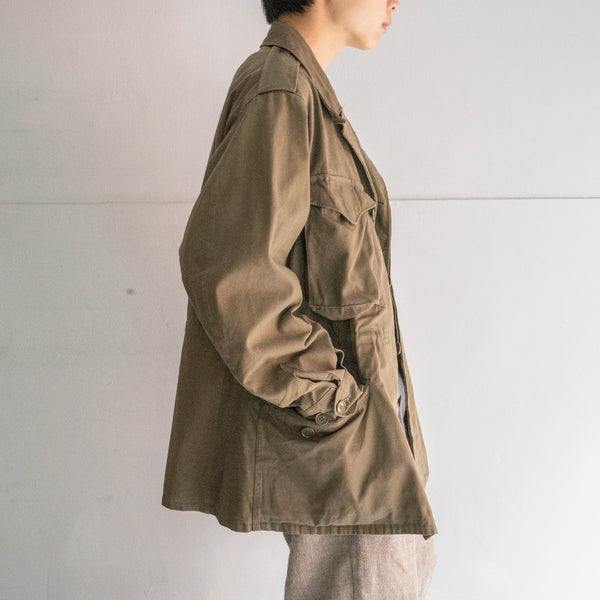 1970s Norwegian military khaki brown field jacket