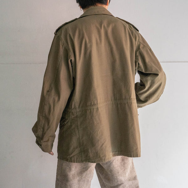 1970s Norwegian military khaki brown field jacket