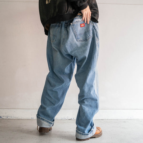 2000s Dickies blue denim pants -good fade-