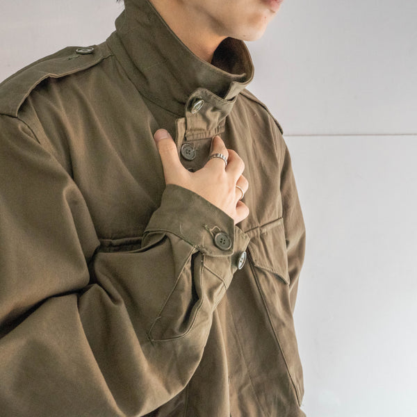 1970s Norwegian military khaki brown field jacket