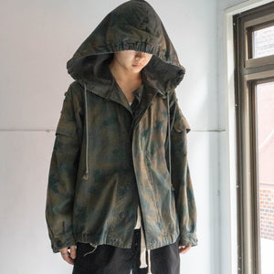 around 1960s German military blumentarn camouflage sniper jacket