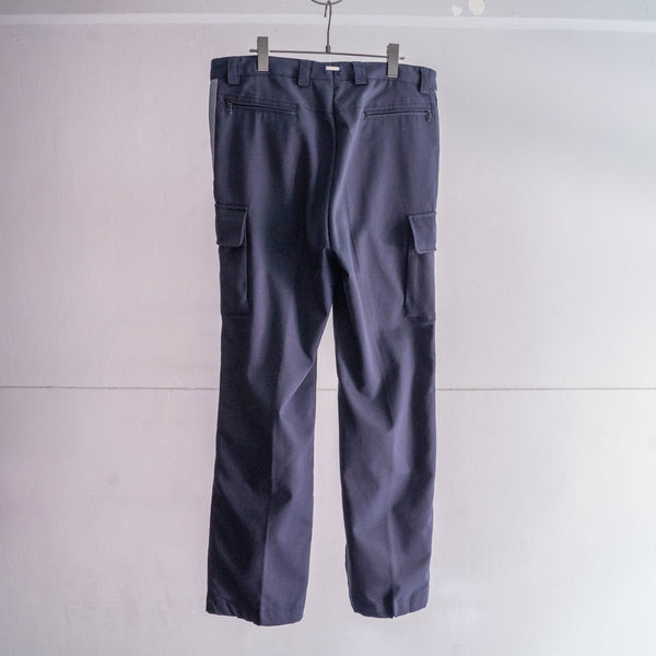 2000s Austrian police side line cargo pants -waist code remake-