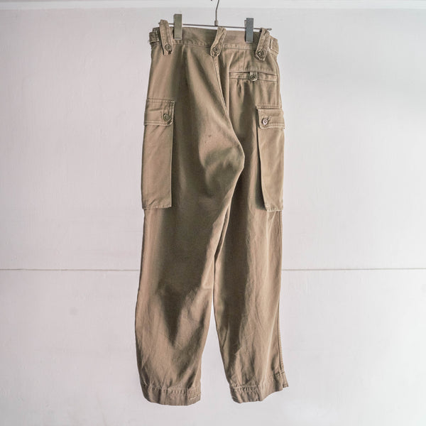 1970s Dutch military cargo pants -with side adjuster-