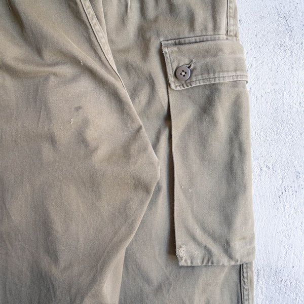 1970s Dutch military cargo pants -with side adjuster-