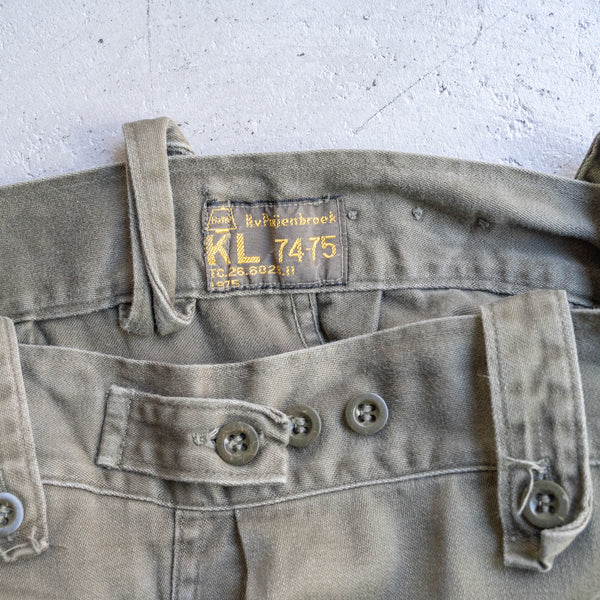 1970s Dutch military cargo pants -with side adjuster-