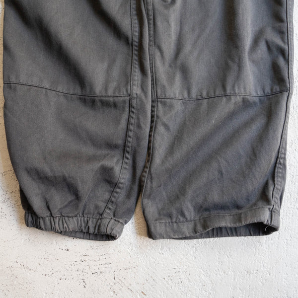 1980-90s French military F2 cargo pants 'black dyed'