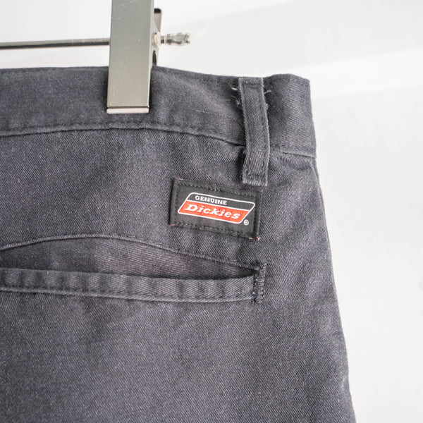 1990-00s 'Dickies' charcoal gray color wide cargo pants