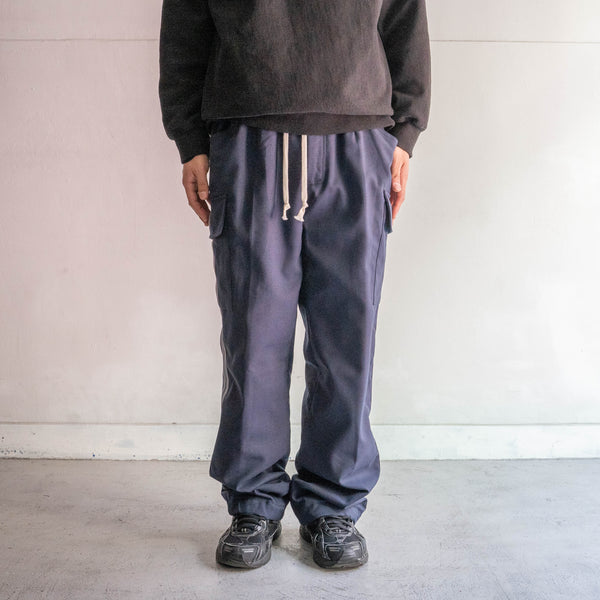 2000s Austrian police side line cargo pants -waist code remake-