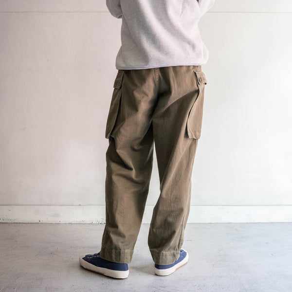 1970s Dutch military cargo pants -with side adjuster-