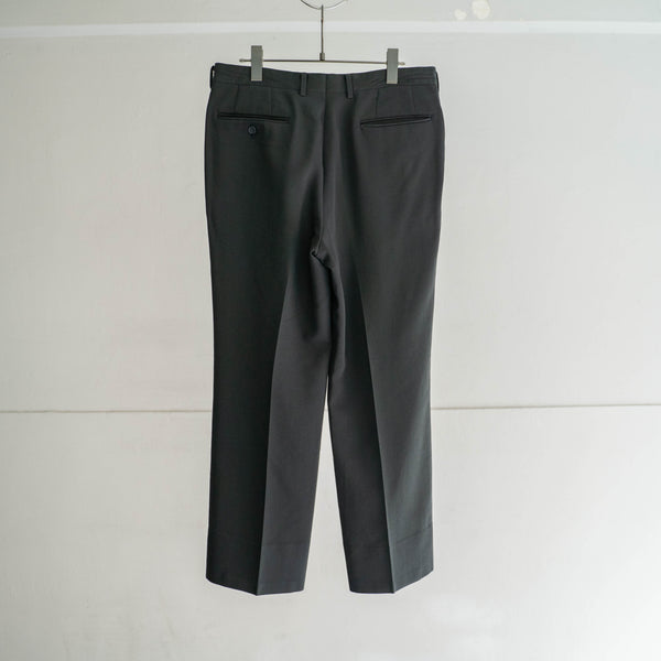 1990s Japan vintage gray 2 tuck slacks