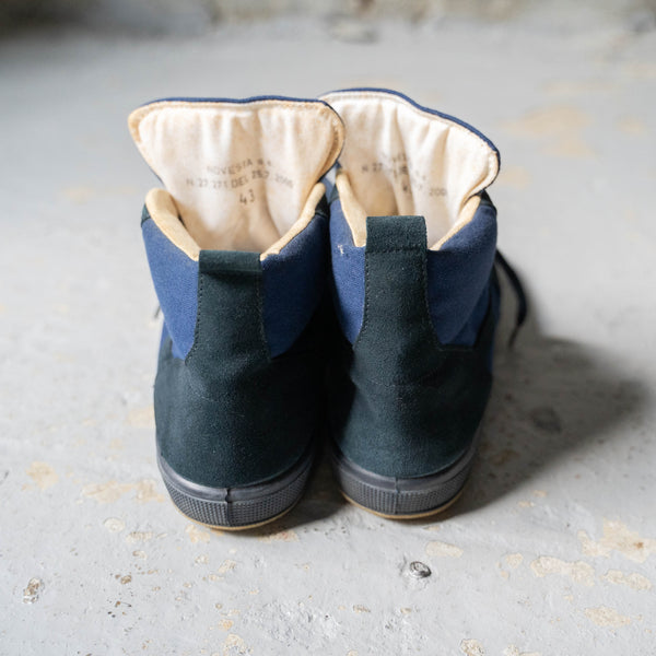 2000s Italian military high top sneaker 'navy'