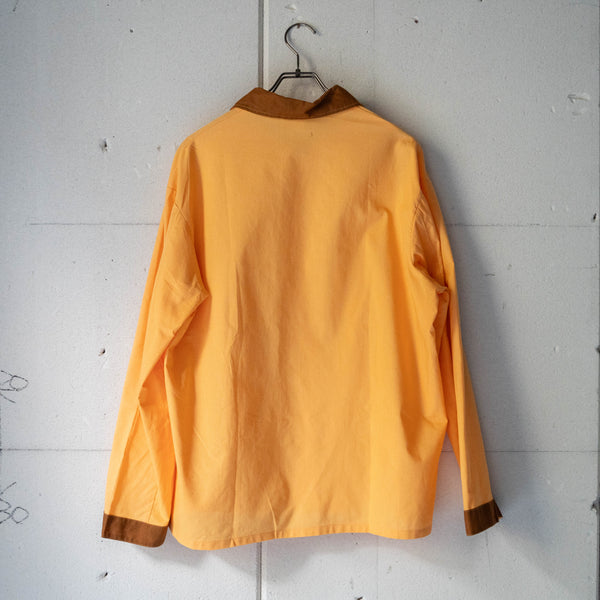 1990s Czech military orange color sleeping shirt 'dead stock’　