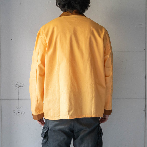 1990s Czech military orange color sleeping shirt 'dead stock’　