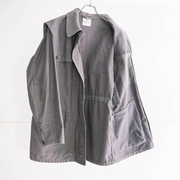 around 1980s German military gray color work jacket 'THW'