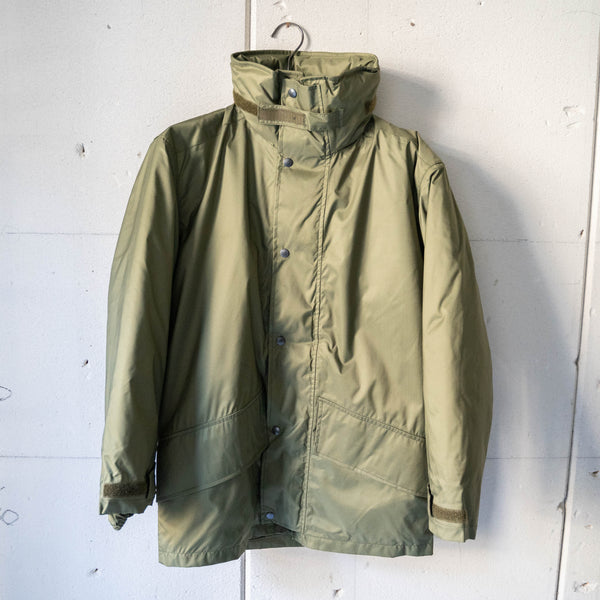 2000s Italian military green color deck jacket 'dead stock' -rare color-