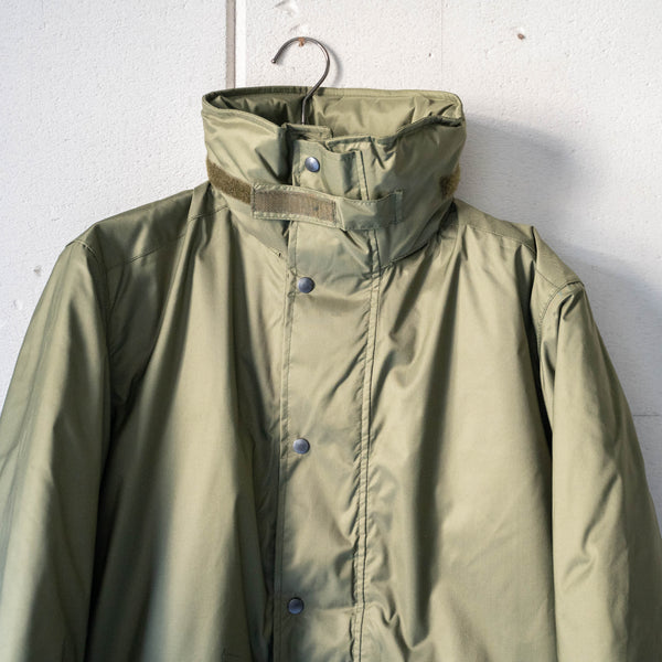 2000s Italian military green color deck jacket 'dead stock' -rare color-