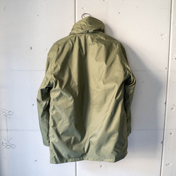 2000s Italian military green color deck jacket 'dead stock' -rare color-