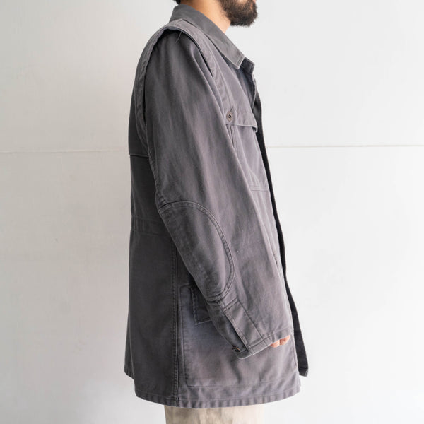 around 1980s German military gray color work jacket 'THW'