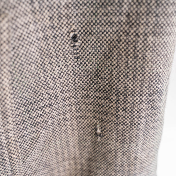 around 1960s France double breasted tweed coat "boro"