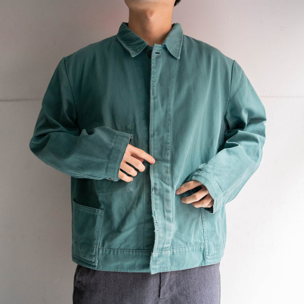 1980s Germany green short length work jacket