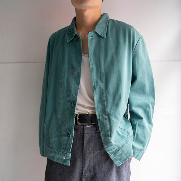 1980s Germany green short length work jacket