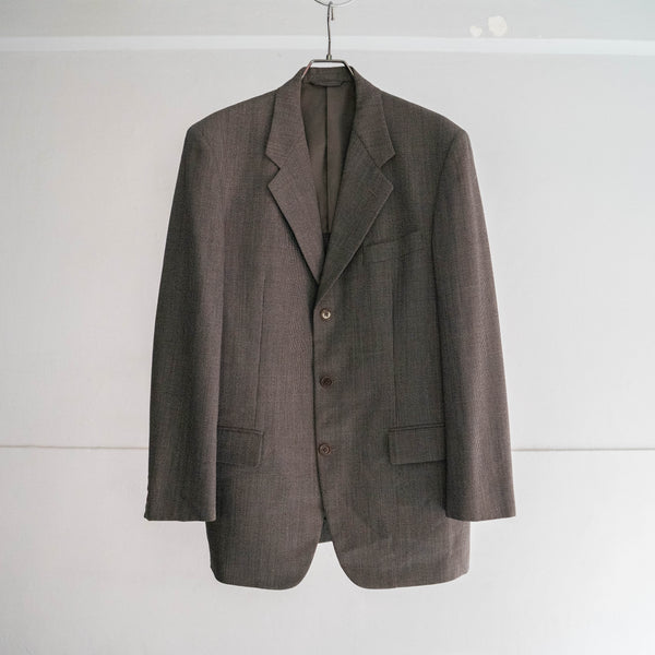 1990s Japan vintage light brown chambray set up