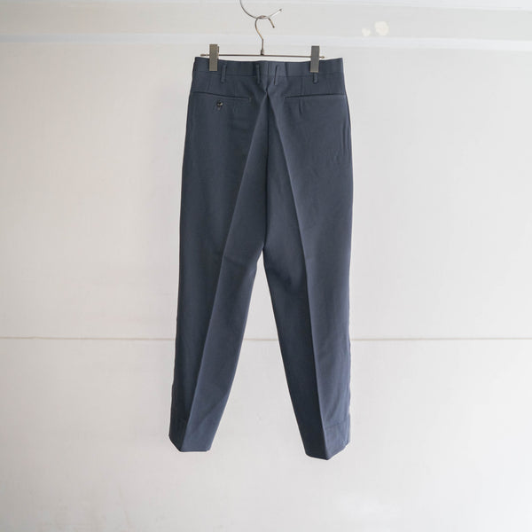 1980s Japan vintage blue side line slacks