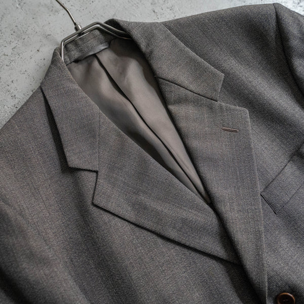 1990s Japan vintage light brown chambray set up