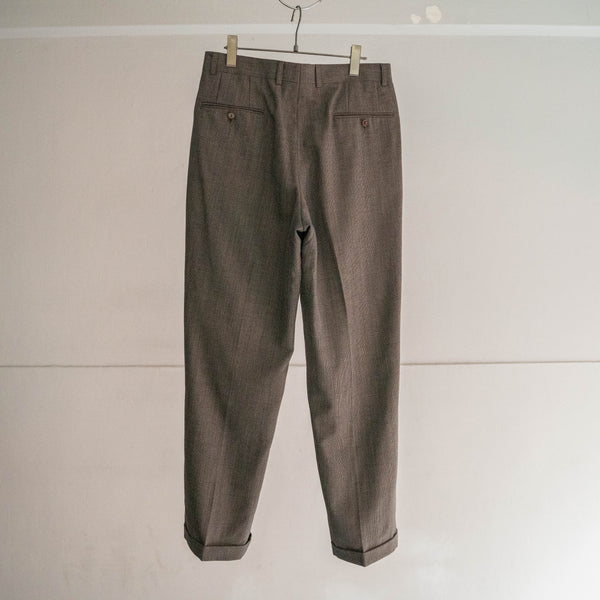 1990s Japan vintage light brown chambray set up