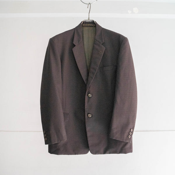 1960-70s Japan vintage purple brown set up -great fabric-