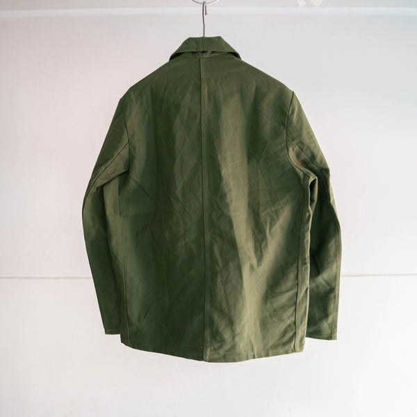 1970s Germany moss green work jacket 'dead stock'