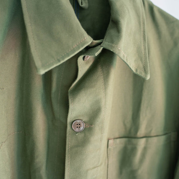 1970s Germany moss green work jacket 'dead stock'