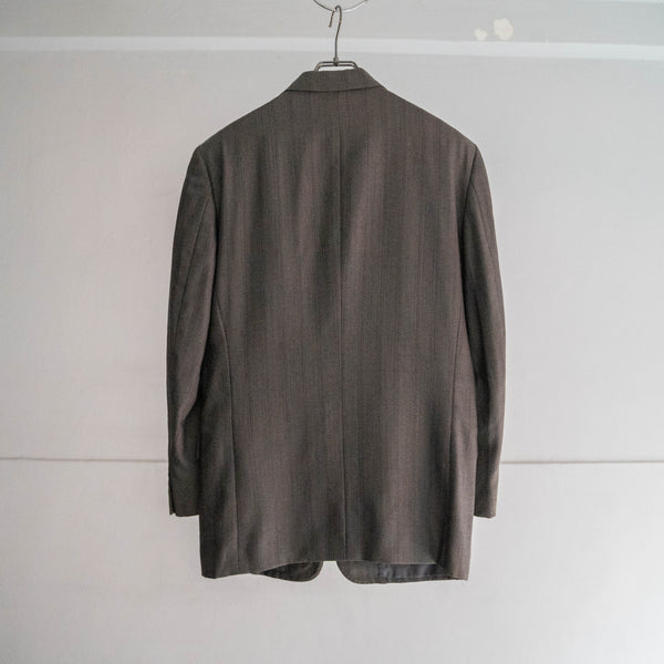 2000s Japan vintage light beige weavy set up