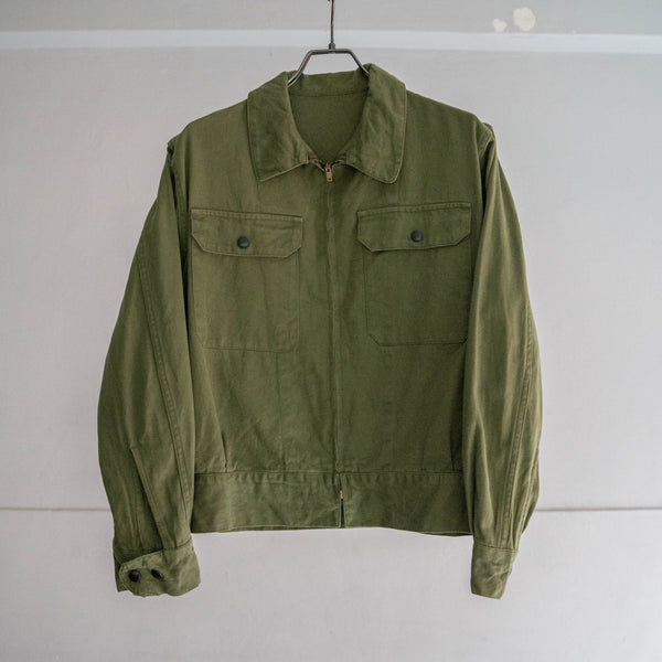 1970s Australian military olive green short jacket