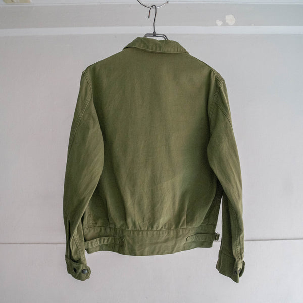 1970s Australian military olive green short jacket