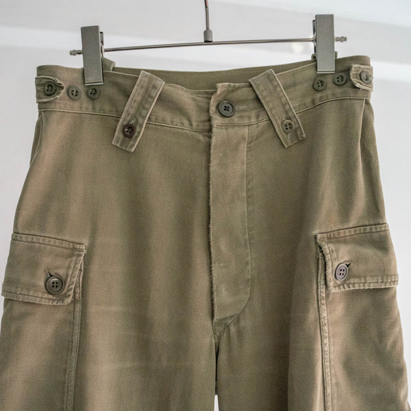 1970s Dutch military cargo pants - good fade-