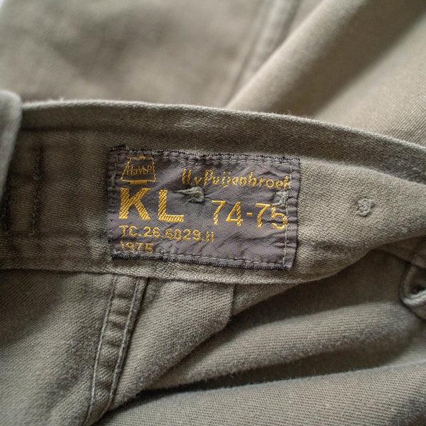 1970s Dutch military cargo pants - good fade-