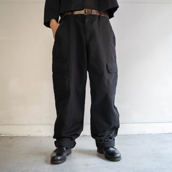 2000s RED CAP black cargo pants