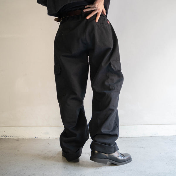 2000s RED CAP black cargo pants
