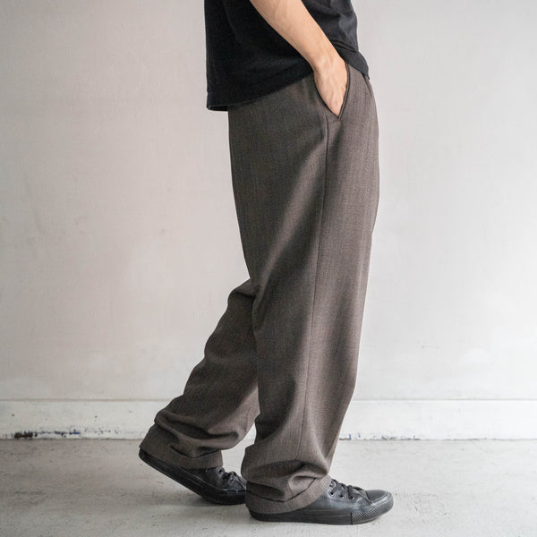 1990s Japan vintage light brown chambray set up